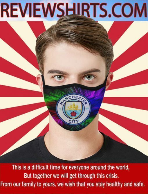 Logo Manchester City FC Face Masks