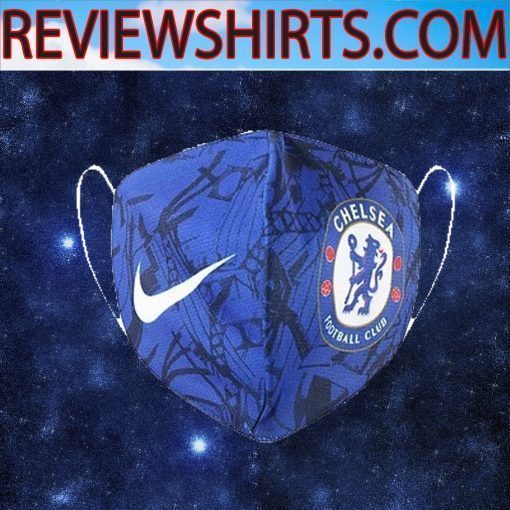 Chelsea Soccer Team Face Mask - Logo Nike