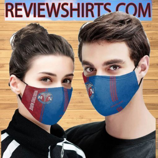 Registered Nurse Mens Womens Face Mask