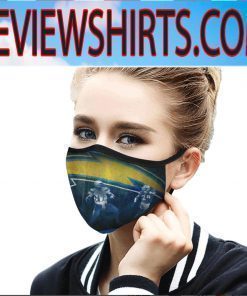 Los Angeles Chargers Face Mask PM2.5 Filter US For Fans