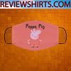 Cartoon Peppa Pig Face Mask