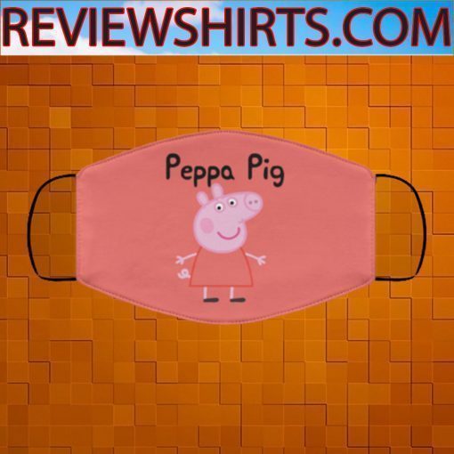 Cartoon Peppa Pig Face Mask