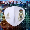 Logo Adidas - Real Madrid Soccer Team Face Masks