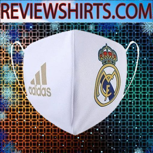 Logo Adidas - Real Madrid Soccer Team Face Masks