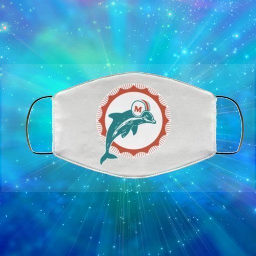 MIAMI DOLPHINS CLOTH FACE MASK