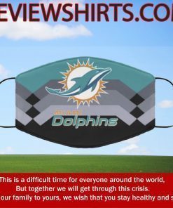 MIAMI DOLPHINS FACE MASKS