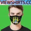 Manchester City Face Masks - Logo MC Pray For george floyd