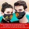 Manchester united all over printed face mask