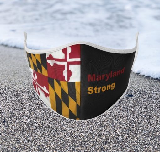 Maryland Strong Flag Face Mask