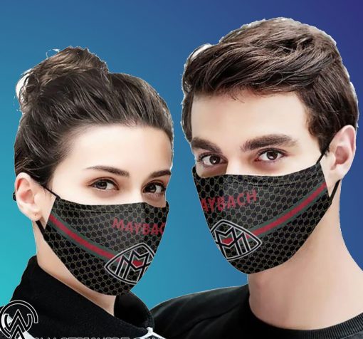 Maybach symbol filter face mask