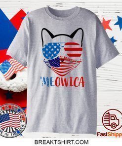 Meowica 4th Of July Merica Quarantine T-Shirt
