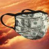 Money Benjamins Filter Face Mask