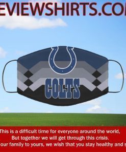 INDIANAPOLIS COLTS FACE MASK FOR FANS