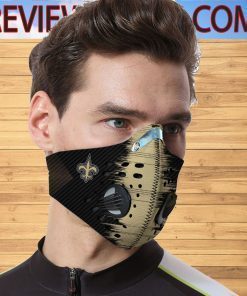 New Orleans Saints Dustproof Fabric Face Mask