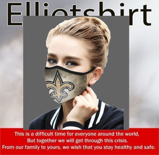 New Orleans Saints New Face Mask Filter US 2020
