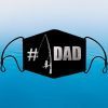 No 1 Fishing Dad Everything Quarantine Mask Social Distancing Quarantined Father's Day Gift Papa Grandpa Daddy Dad