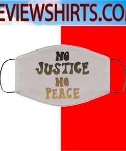 No Justice No Pleace Black Lives Matter Face Masks Filter PM2.5