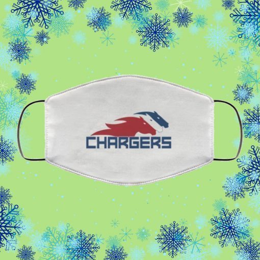 CHARGERS - BLUFFTON FACE MASK