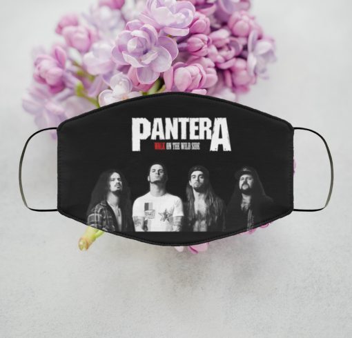 Pantera Rock Band Face Mask