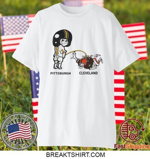 Piss on Pittsburgh Steelers Pee Cleveland Browns Shirt