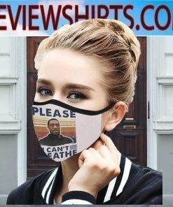 Please I Can’T Breathe Vintage Face Masks