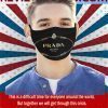 Logo Prada Face Masks Filter PM2.5