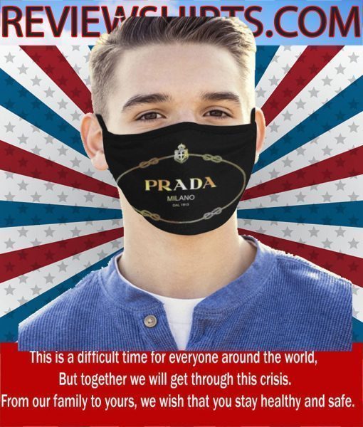 Logo Prada Face Masks Filter PM2.5