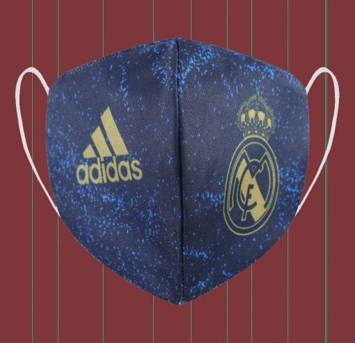Real Madrid Soccer Team Face Mask For Fans