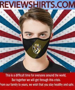 Richmond Tiger Football Club Face Mask