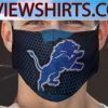 Detroit Lions Face Mask Funny