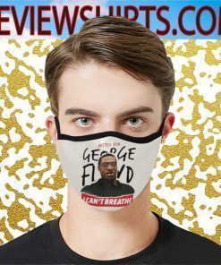 Justice for George Floyd I can’t breathe Face Mask