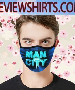 Manchester City FC 2020 Cloth Face Masks