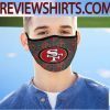 San Francisco 49ers Face Mask filter 2.5PM