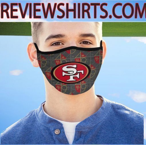 San Francisco 49ers Face Mask filter 2.5PM