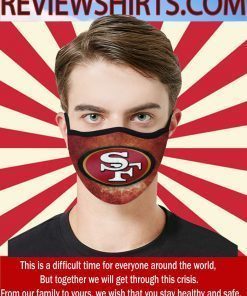 San Francisco 49ers New Face Mask Filter US 2020
