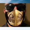 Scorpion Mortal Kombat Face Mask