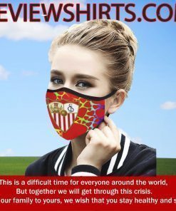 Sevilla FC Soccer Club Cloth Face Masks
