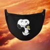 Snoopy MASK, Snoopy Pixel, Snoopy Superhero, Snoopy face mask, Snoopy facial mask, Snoopy Cover, Snoopy and Woodstock, Snoopy adult mask