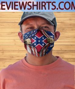 Southern United States – Confederate Flag Face Mask