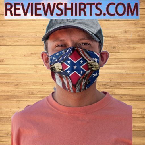 Southern United States – Confederate Flag Face Mask