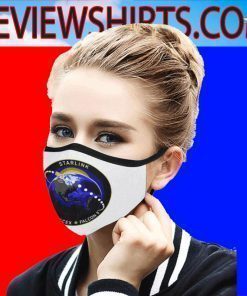 SpaceX Palcon Starlink Face Masks