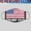 TRUMP 2020 USA FLAG AMERICAN VINTAGE FACE MASK