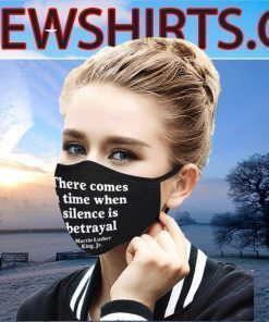 Martin Luther King Jr. - There Comes a Time When Silence is Betrayal Face Masks