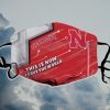 This Is How I Save The World Nebraska Cornhuskers Face Mask