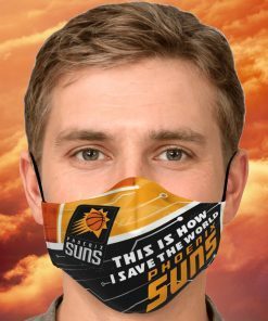 This Is How I Save The World Phoenix Suns Face Mask