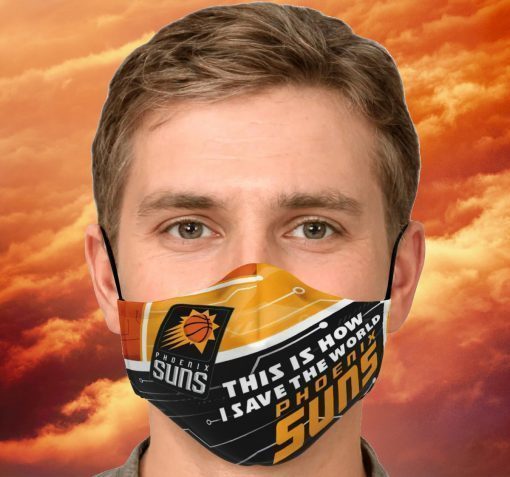This Is How I Save The World Phoenix Suns Face Mask