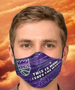 This Is How I Save The World Sacramento Kings Face Mask