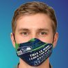 This Is How I Save The World Seattle Seahawks Face Mask