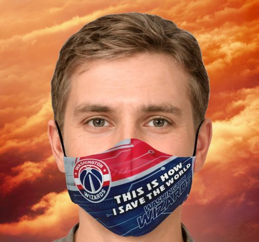 This Is How I Save The World Washington Wizards Face Mask