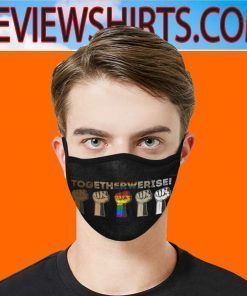 Together we rise Black Lives Matter george floyd Face Mask